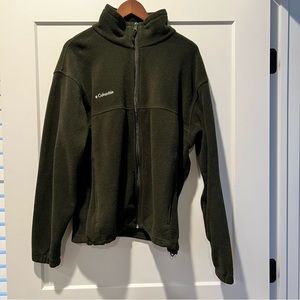 Columbia zip up fleece jacket